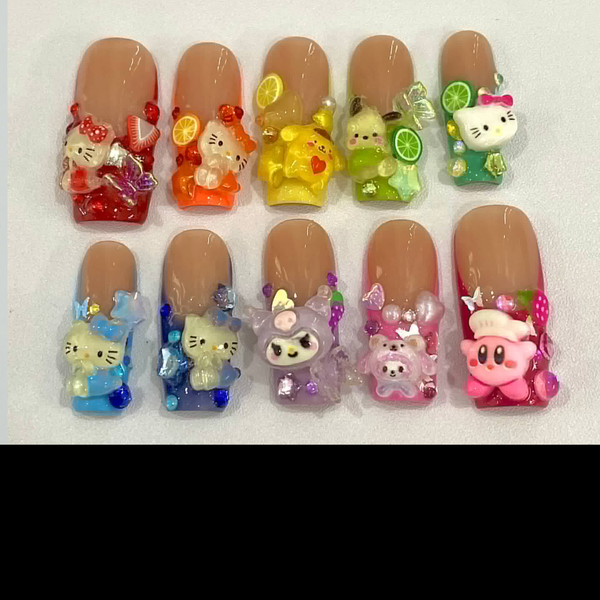 Cartoon Nails