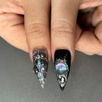 CYBER GALAXY DRIP - Y2K METAL FRAME NAIL SET