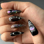 CYBER GALAXY DRIP - Y2K METAL FRAME NAIL SET
